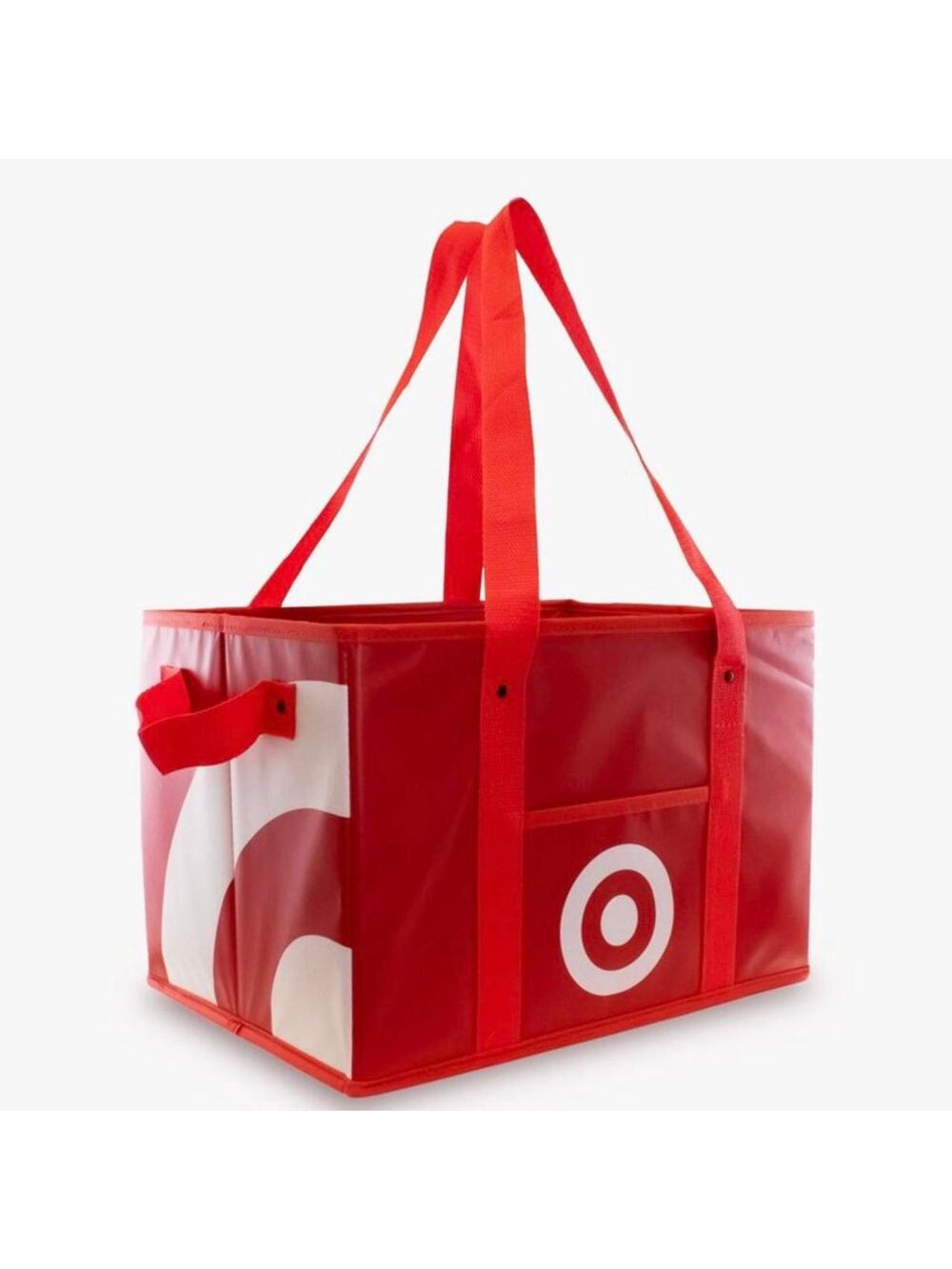 New target collapsible bag red